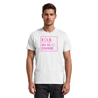 Wo de Sonn schingk - Köln Druck  - Premium Classic T-Shirt