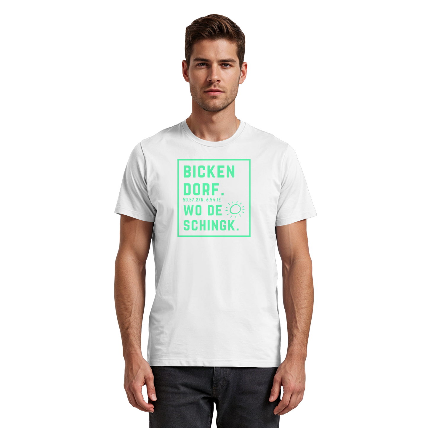 Wo de Sonn schingk - Bickendorf Druck - Premium Classic T-Shirt