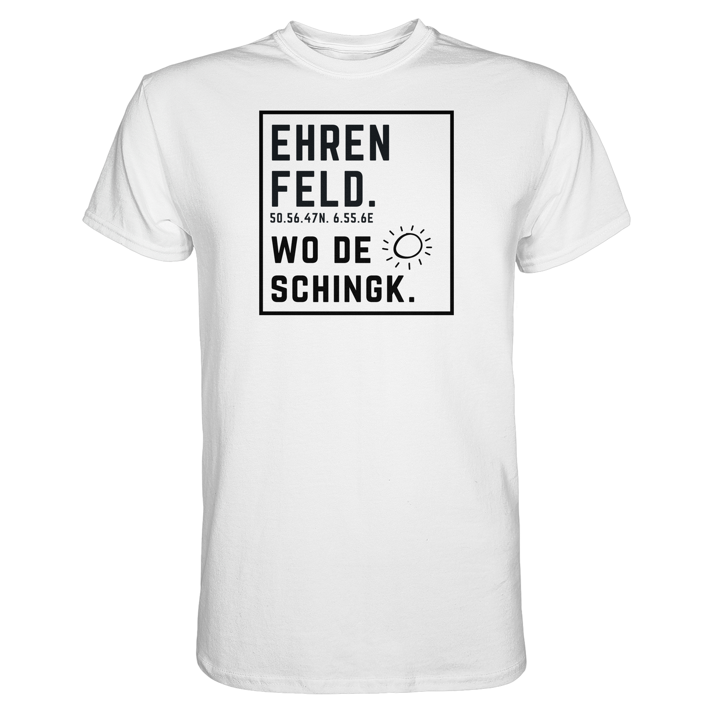 Wo de Sonn schingk - Ehrenfeld Druck  - Premium Classic T-Shirt