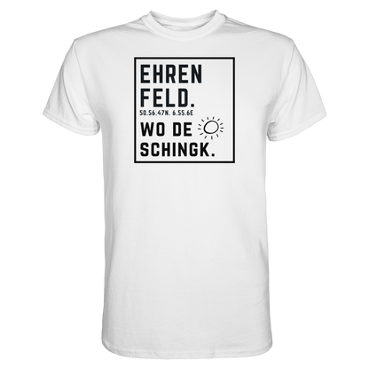Wo de Sonn schingk - Ehrenfeld Druck  - Premium Classic T-Shirt