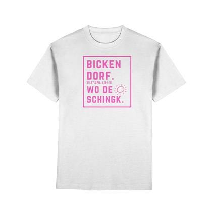 Wo de Sonn schingk - Bickendorf Druck  - Premium Classic T-Shirt