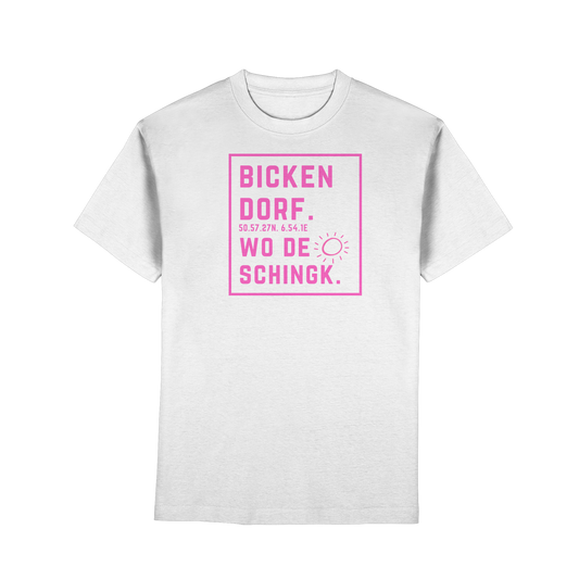 Wo de Sonn schingk - Bickendorf Druck  - Premium Classic T-Shirt
