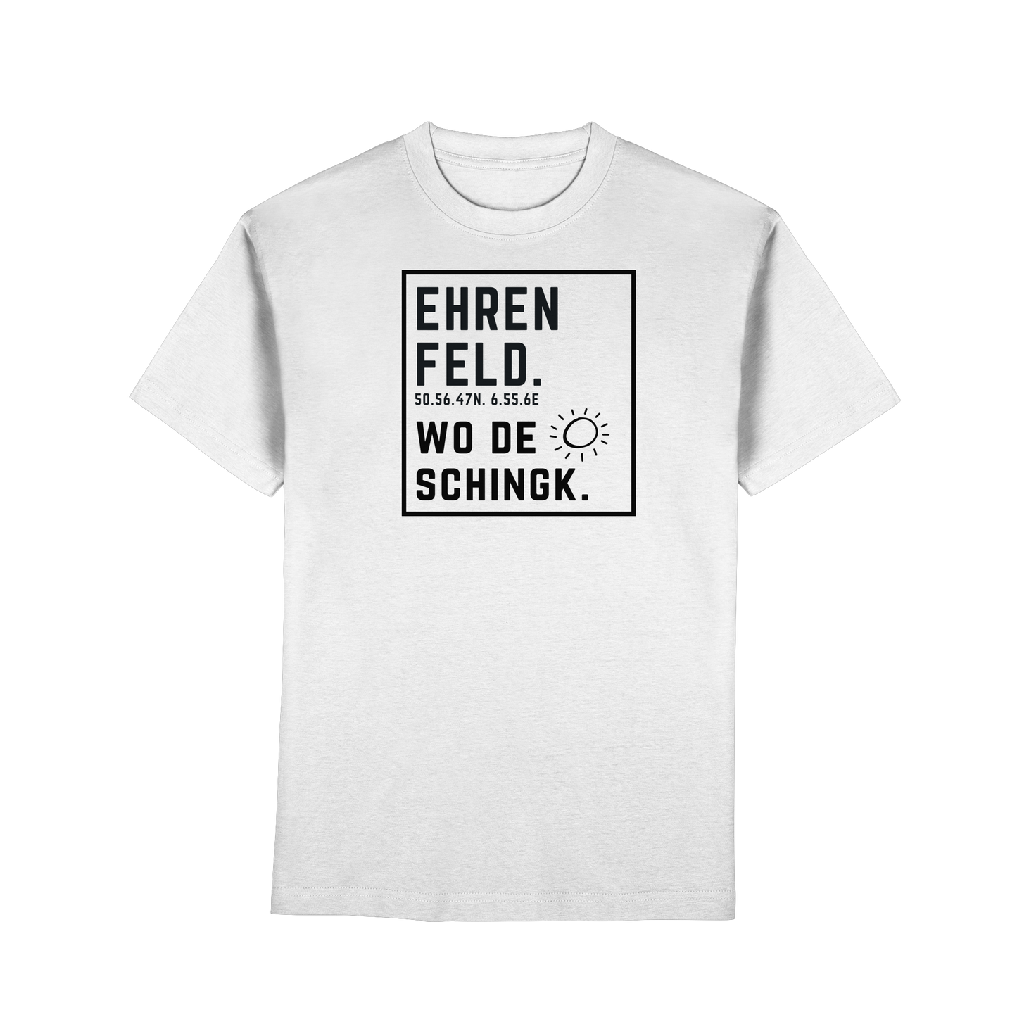 Wo de Sonn schingk - Ehrenfeld Druck  - Premium Classic T-Shirt