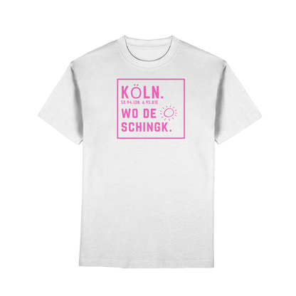 Wo de Sonn schingk - Köln Druck  - Premium Classic T-Shirt
