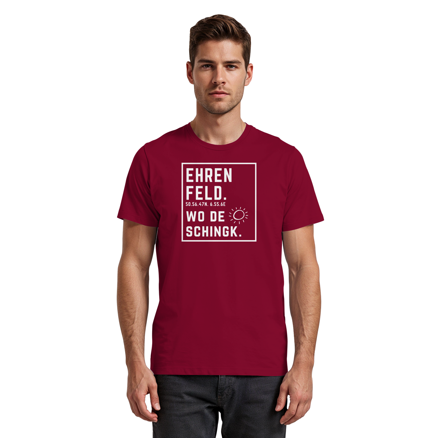 Wo de Sonn schingk - Ehrenfeld Druck - Premium Classic T-Shirt