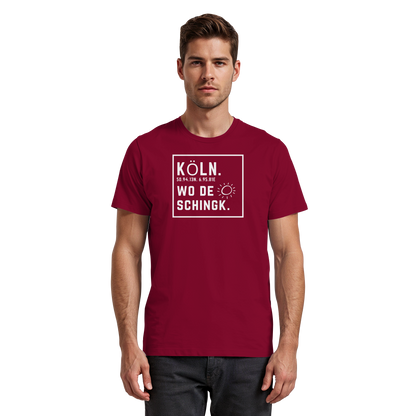 Wo de Sonn schingk - Köln Druck - Premium Classic T-Shirt