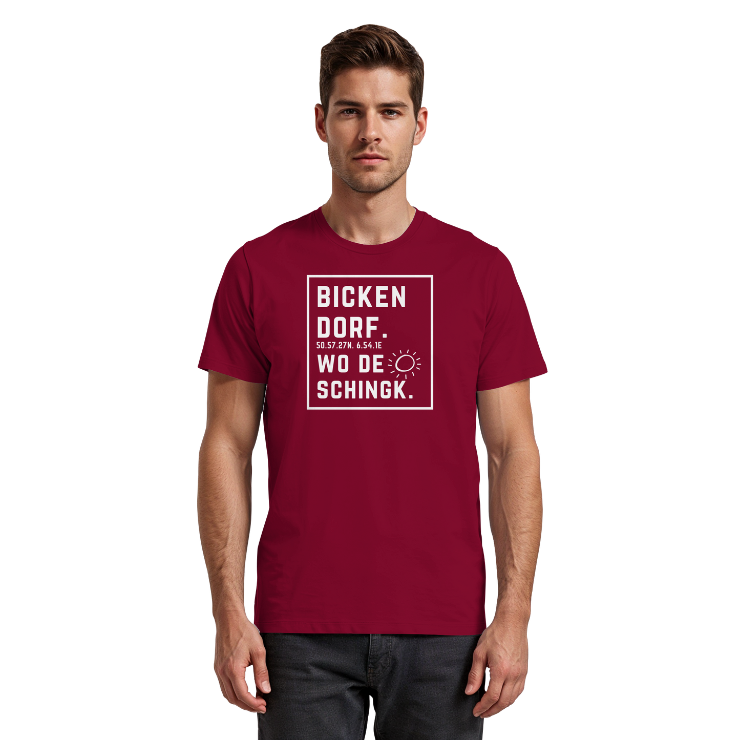 Wo de Sonn schingk - Bickendorf Druck - Premium Classic T-Shirt