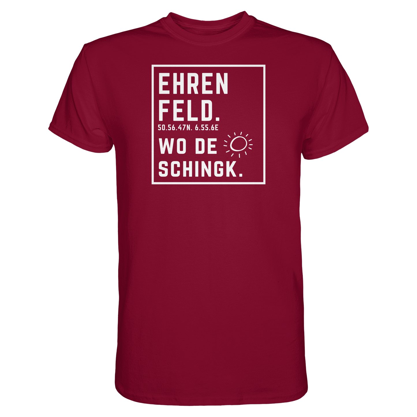 Wo de Sonn schingk - Ehrenfeld Druck - Premium Classic T-Shirt