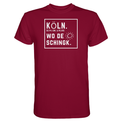 Wo de Sonn schingk - Köln Druck - Premium Classic T-Shirt