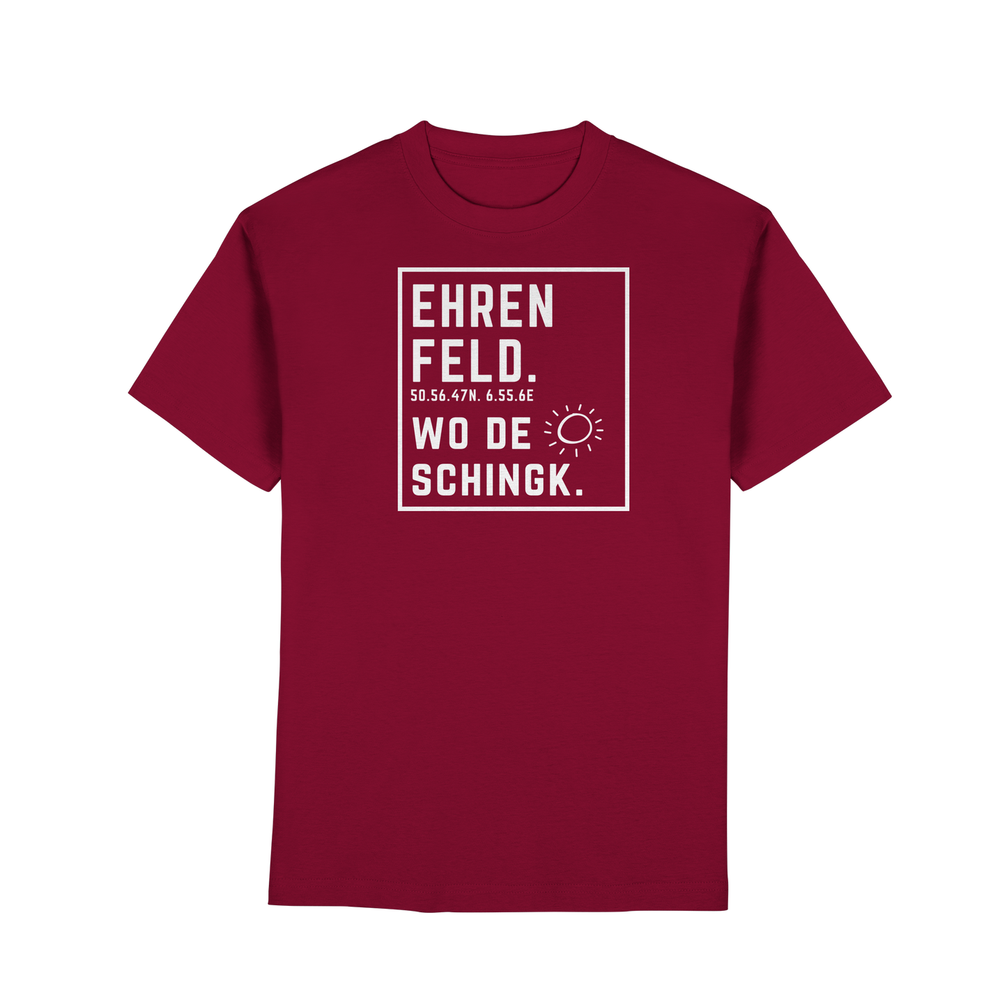 Wo de Sonn schingk - Ehrenfeld Druck - Premium Classic T-Shirt