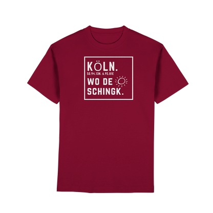 Wo de Sonn schingk - Köln Druck - Premium Classic T-Shirt