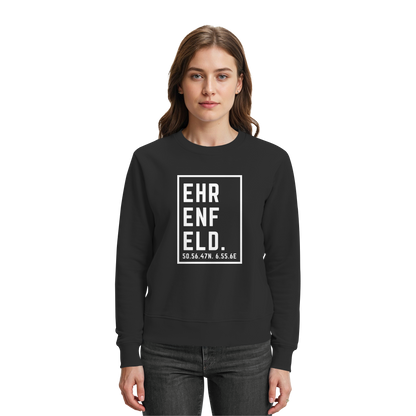 Ehrenfeld Koordinaten (großer Druck auf der Brust) - Premium Sweatshirt