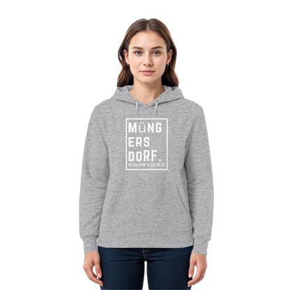 Müngersdorf Koordinaten (großer Druck auf der Brust) - Premium Unisex Hoodie