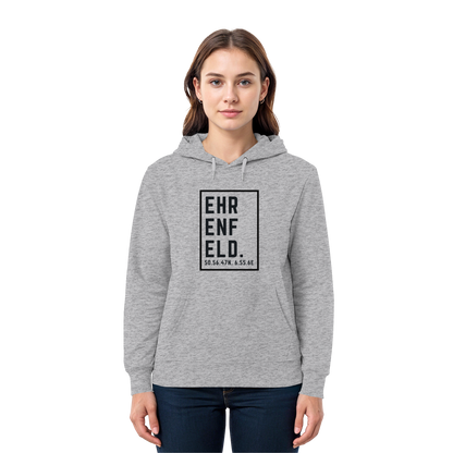 Ehrenfeld Koordinaten (großer Druck auf der Brust) - Premium Unisex Hoodie