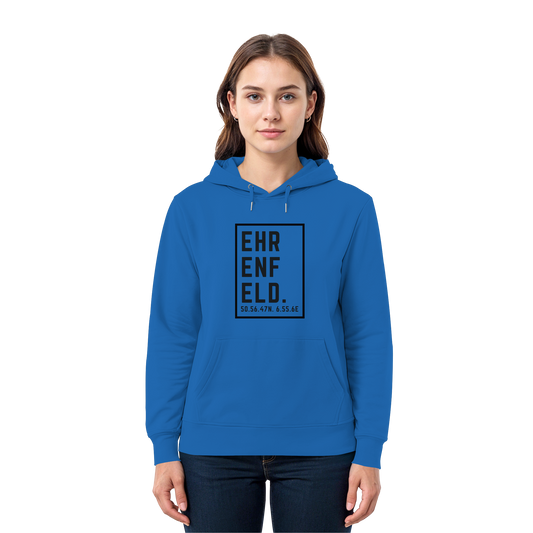 Ehrenfeld Koordinaten (großer Druck auf der Brust) - Premium Unisex Hoodie