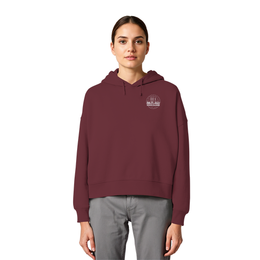 HOHOCologne Stick - Womens Organic Boxcut Hoodie