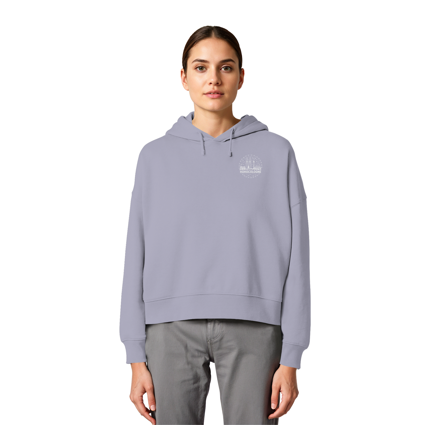 HOHOCologne Stick - Womens Organic Boxcut Hoodie