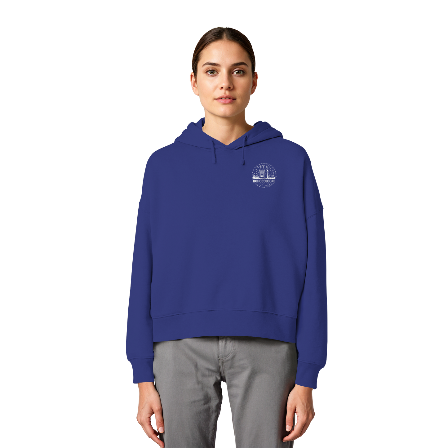 HOHOCologne Stick - Womens Organic Boxcut Hoodie