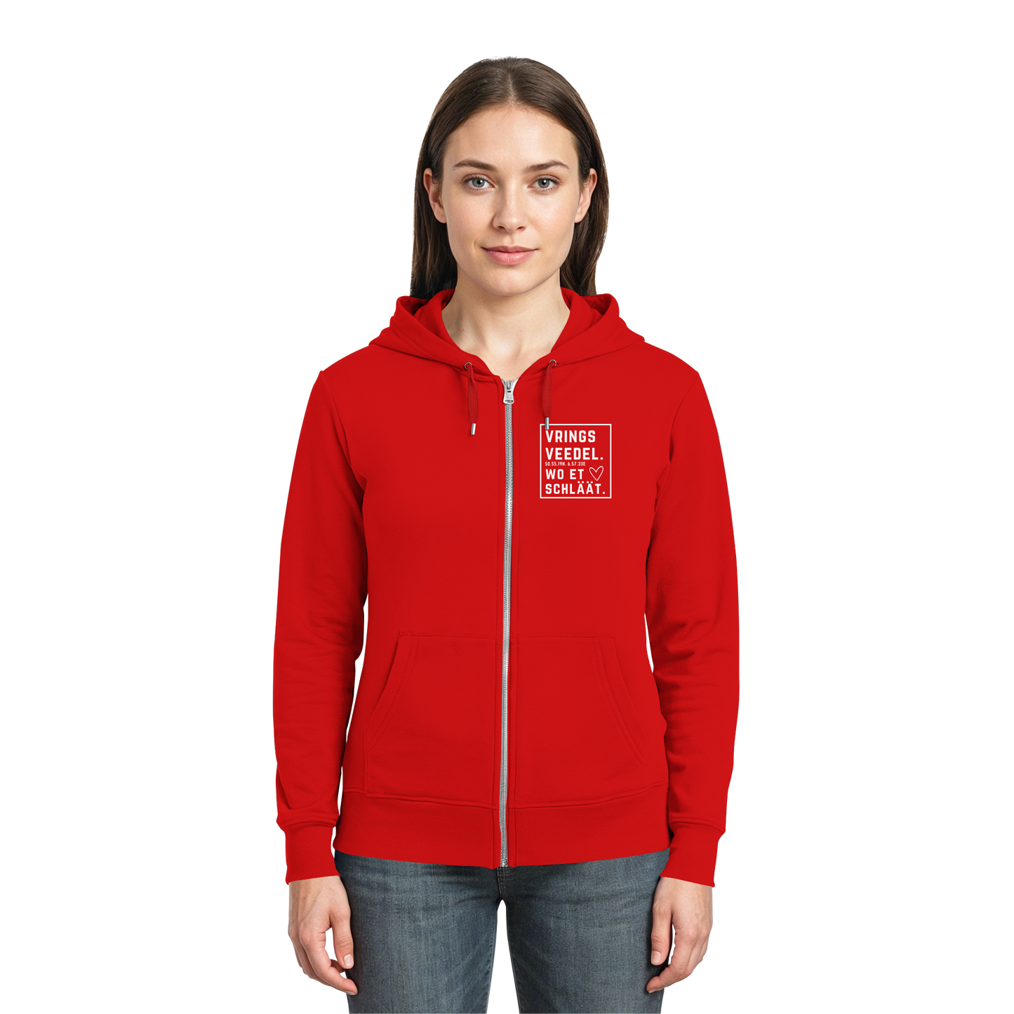 Vringsveedel Hätz Druck - Zipper
