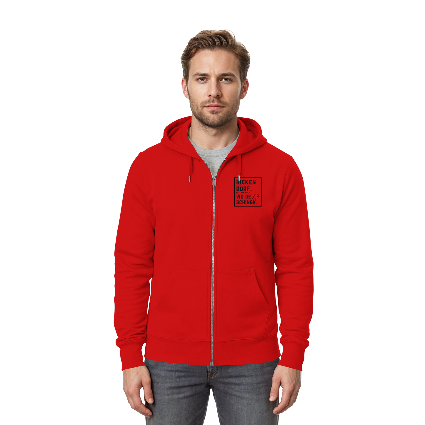 Wo de Sonn schingk - Bickendorf Druck  - Zipper