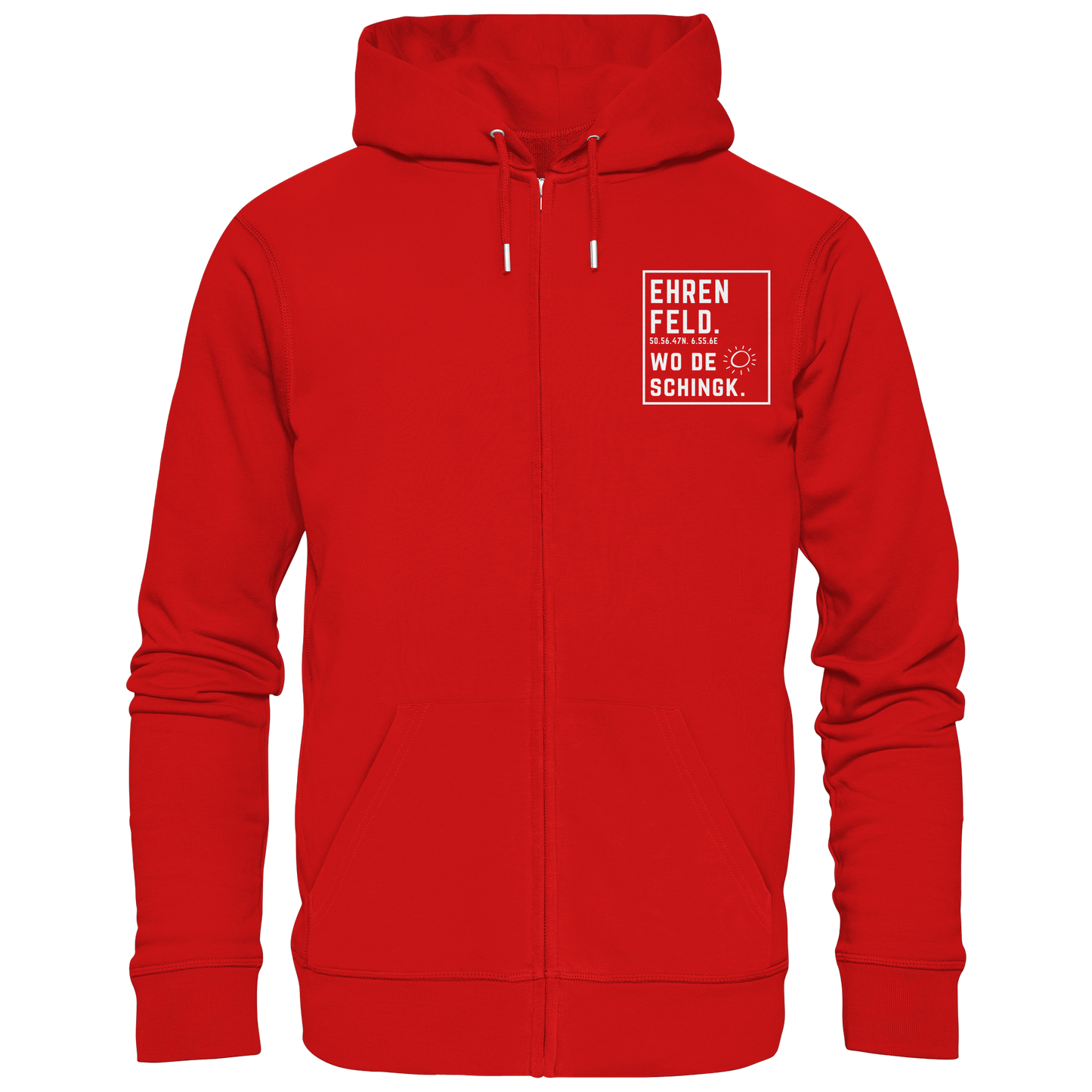Wo de Sonn schingk - Ehrenfeld Druck - Zipper