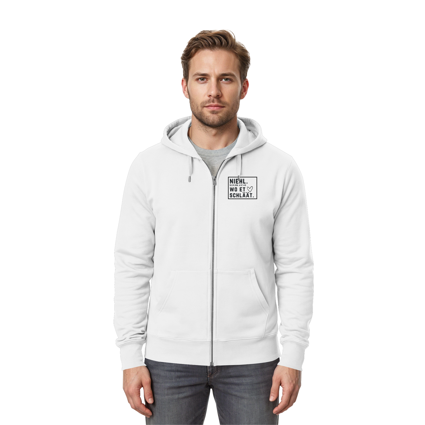 Niehl Hätz Druck - Zipper